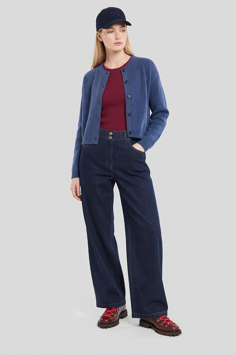 Pantalon denim - coton - 2