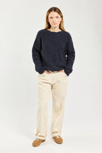 Pull côte perlée fantaisie - mohair - 2