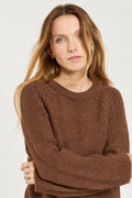 Pull col rond - laine - 1