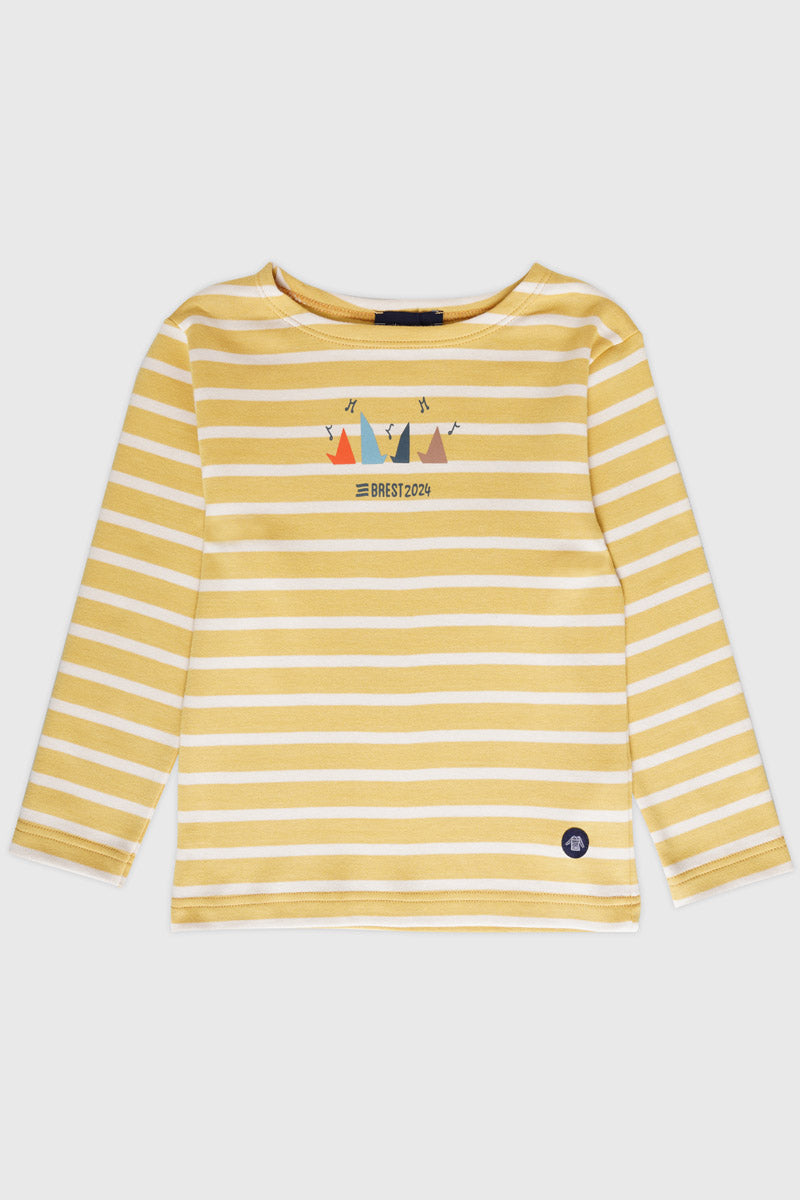 Marinière sérigraphié Kids - coton épais - 1