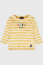 Marinière sérigraphié Baby - coton épais - 1
