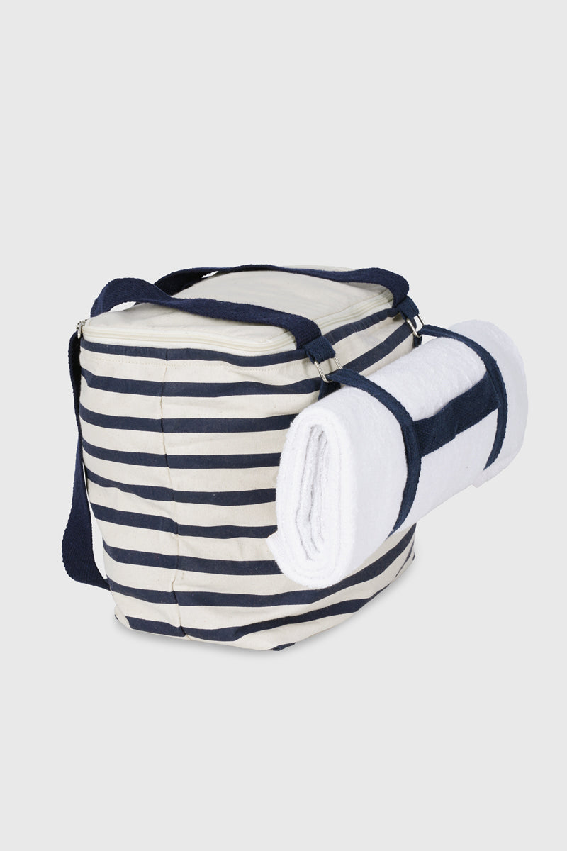Sac shopping rayé - 1